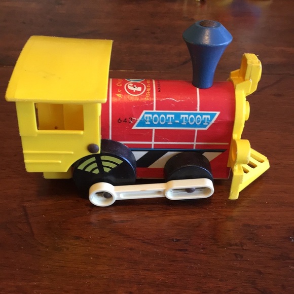 Vintage Fisher Price Toot Toot Train Toy - Picture 4 of 6
